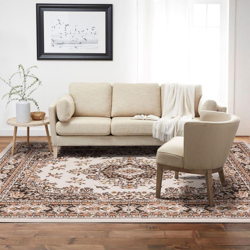 Home Dynamix Premium Sakarya Traditional Medallion Area Rug