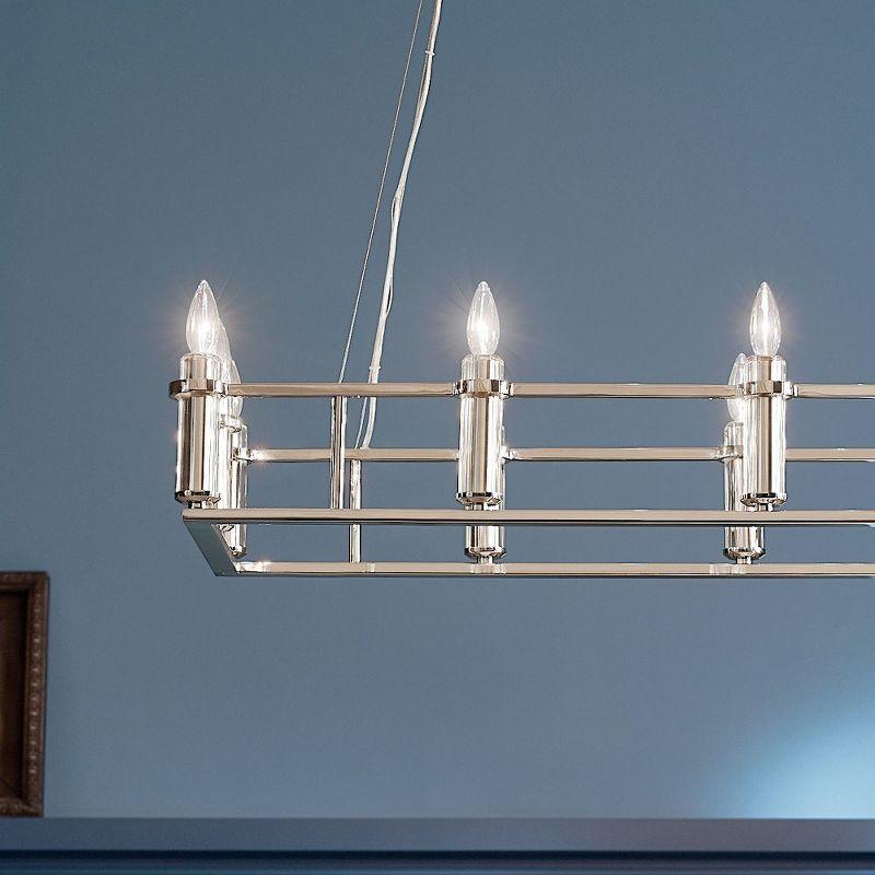 Kichler Lighting Rosalind 12 - Light Chandelier in  Polished Nickel