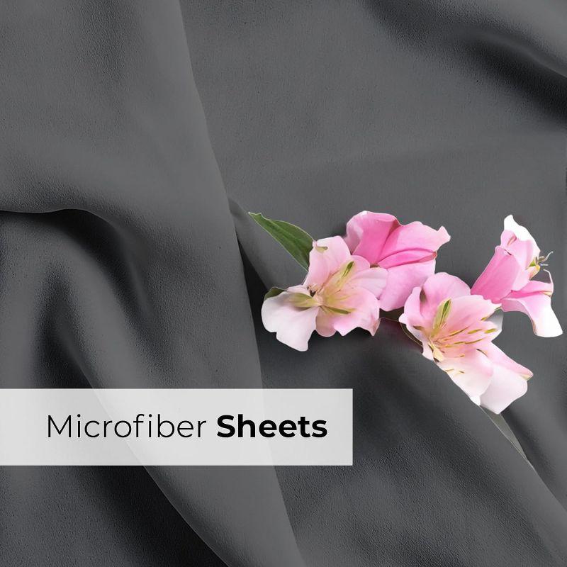 CGK Linens 6 Piece Extra Deep Pocket Ultra Soft & Cooling Sheet Set