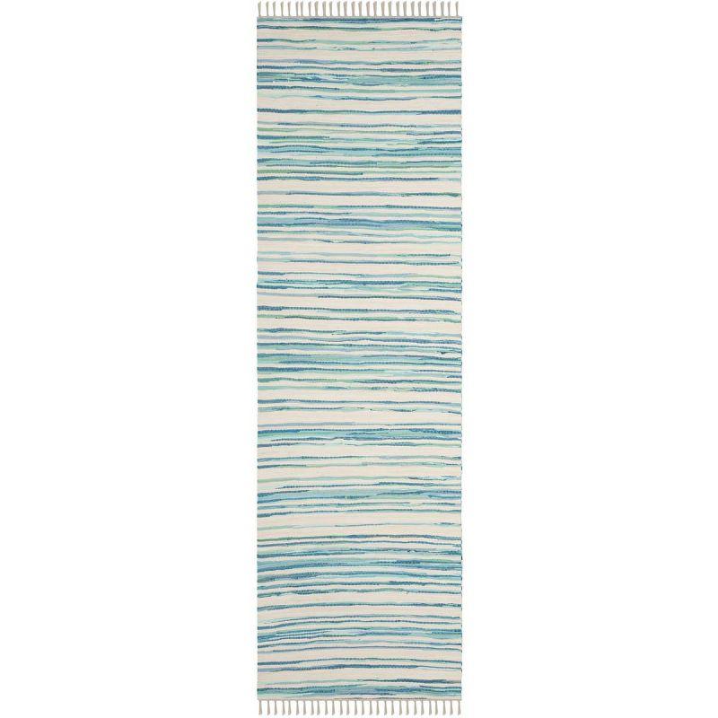 Rag Area Rug RAR126 Hand Woven Area Rug  - Safavieh