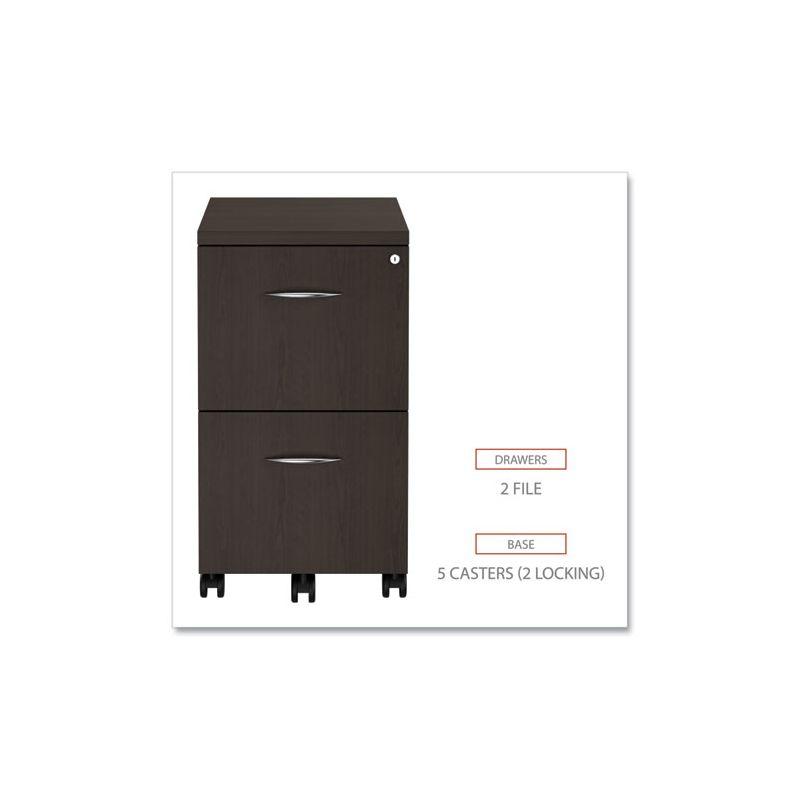 Sedina Series 15.38'' Wide 2 -Drawer Mobile File Cabinet