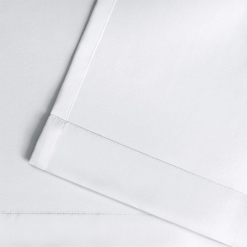 Exclusive Home Sateen Kids Twill Woven Room Darkening Blackout Grommet Top Curtain Panel Pair, 52"x96", Winter White