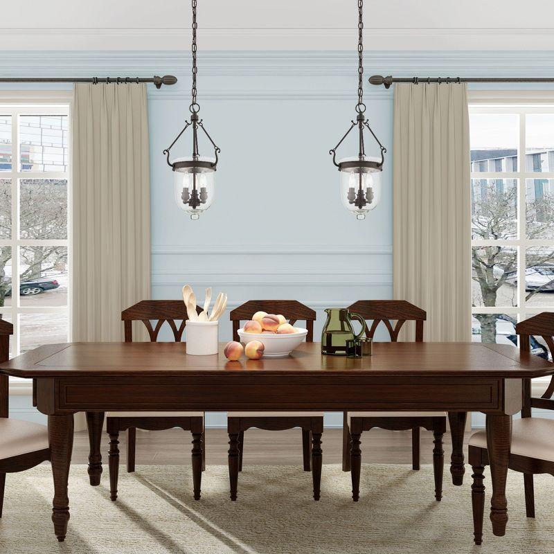 Livex Lighting Jefferson 3 - Light Chandelier in  Bronze