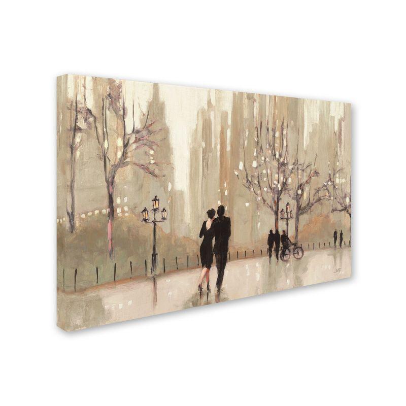 Trademark Fine Art -Julia Purinton 'An Evening Out Neutral' Canvas Art - 47''x30''
