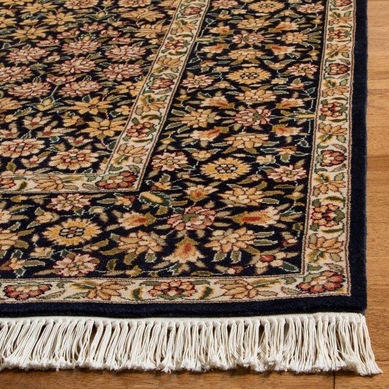 Royal Kerman Hand Knotted Wool Floral Rug