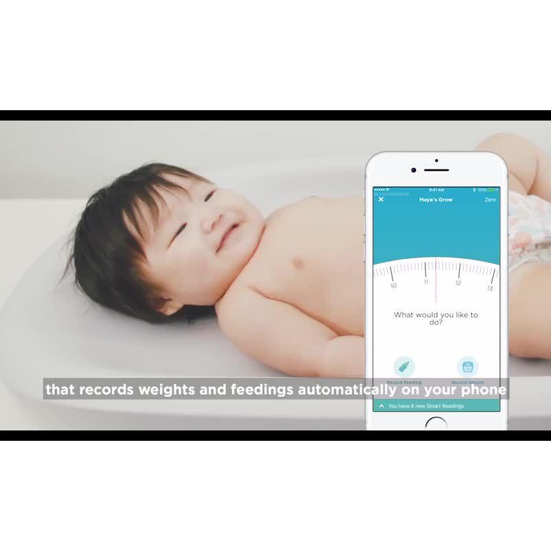 Hatch Grow Smart Changing Pad & Scale (Limited Edition) - White