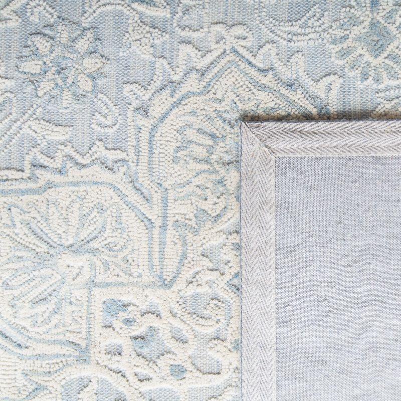 Abstract ABT958 Hand Tufted Area Rug - Grey/Beige - 4' X 6' - Safavieh.