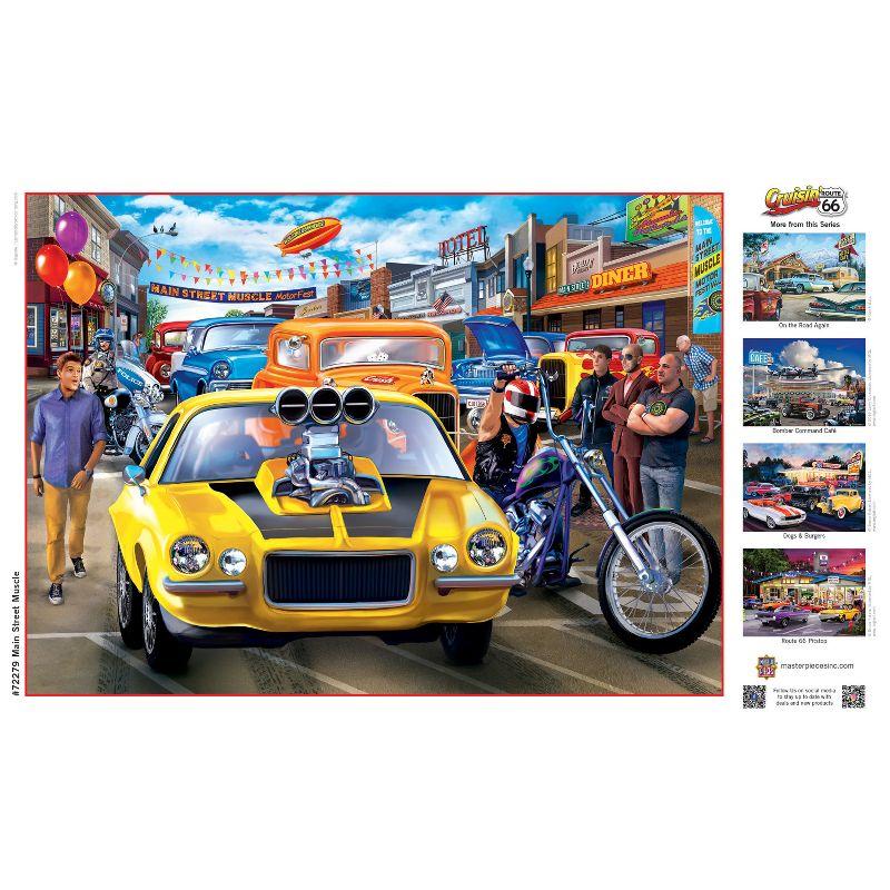 MasterPieces 1000 Piece Jigsaw Puzzle - Main Street Muscle - 19.25"x26.75"