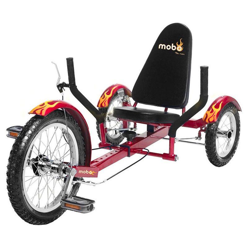 Mobo Triton 16" 3 Wheel Cruiser Kids' Specialty Tricycle - Red