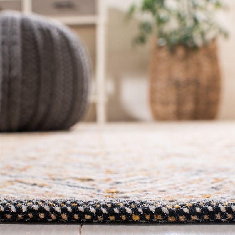 Kilim KLM729 Flat Weave Area Rug - Gold/Black - 5'x8' - Safavieh