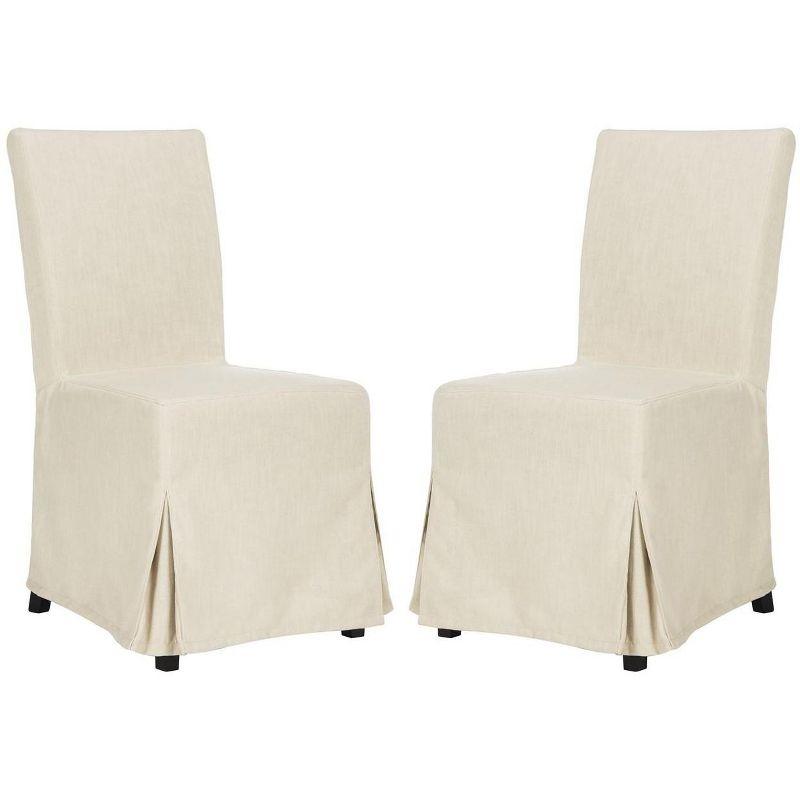 Suzie 18''H Slipcover (Set Of 2) - Beige - Safavieh