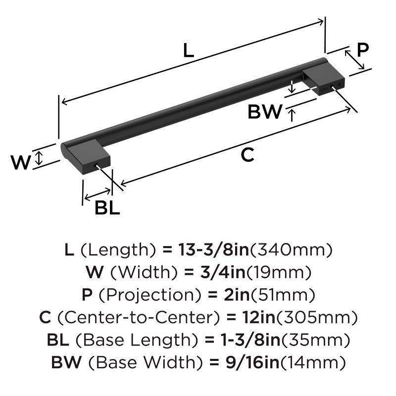 Versa 12 inch (305mm) Center-to-Center