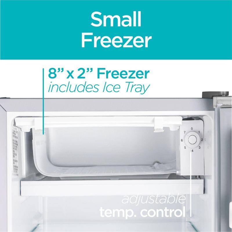 BLACK+DECKER 3.2 cu. ft. Freestanding Mini Fridge with Freezer