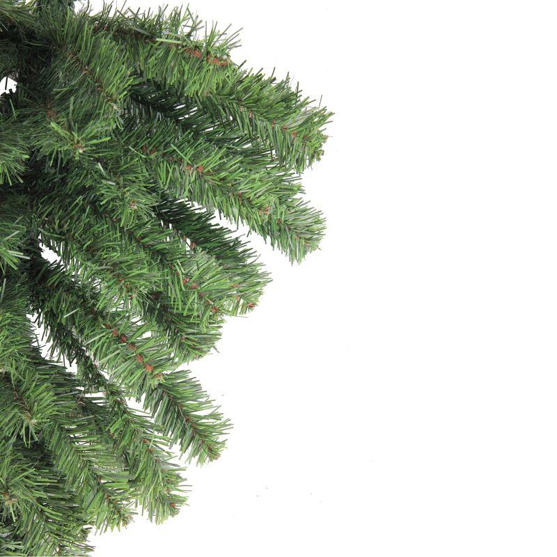 22" Green Pine Teardrop Artificial Christmas Swag - Unlit