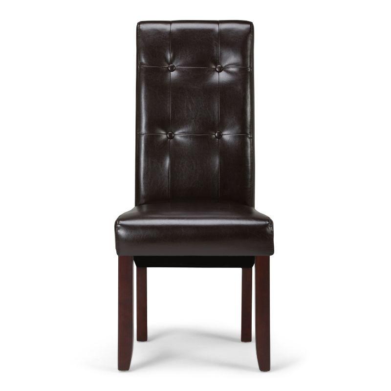 Set of 2 Essex Deluxe Tufted Parson Chair - Wyndenhall