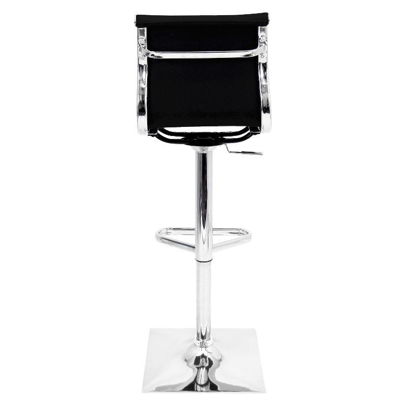 Adjustable 25"-32" Rectangular Barstool - LumiSource