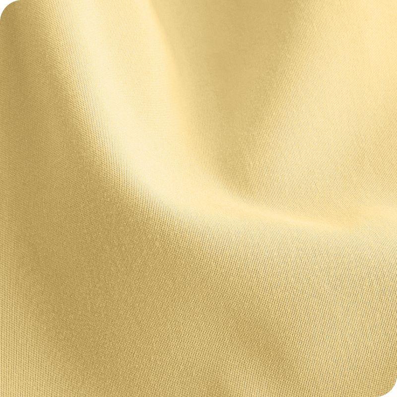 Fitted Crib Microfiber Sheet Morning Sun 3 pk by Bare Home