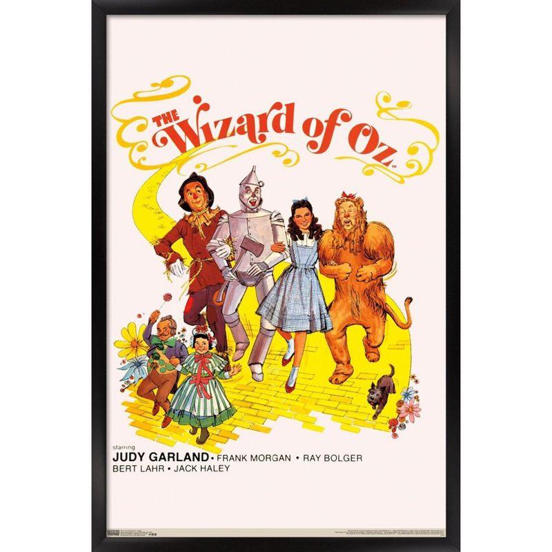 The Wizard of Oz Group Framed Wall Poster