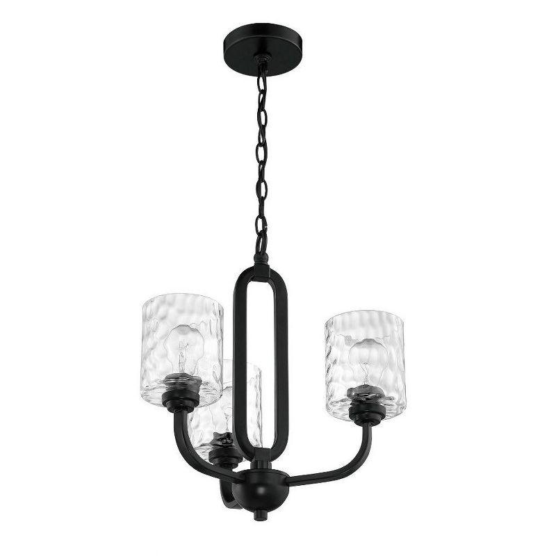 Craftmade Lighting 3 - Light Chandelier in  Flat Black