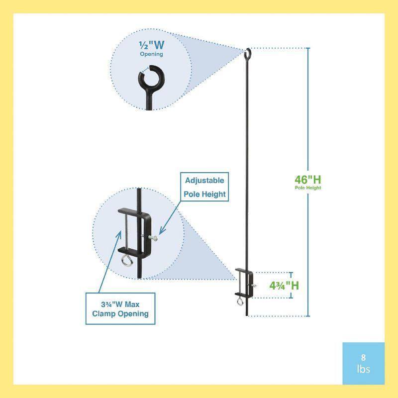 Metal Hook Plant Stand