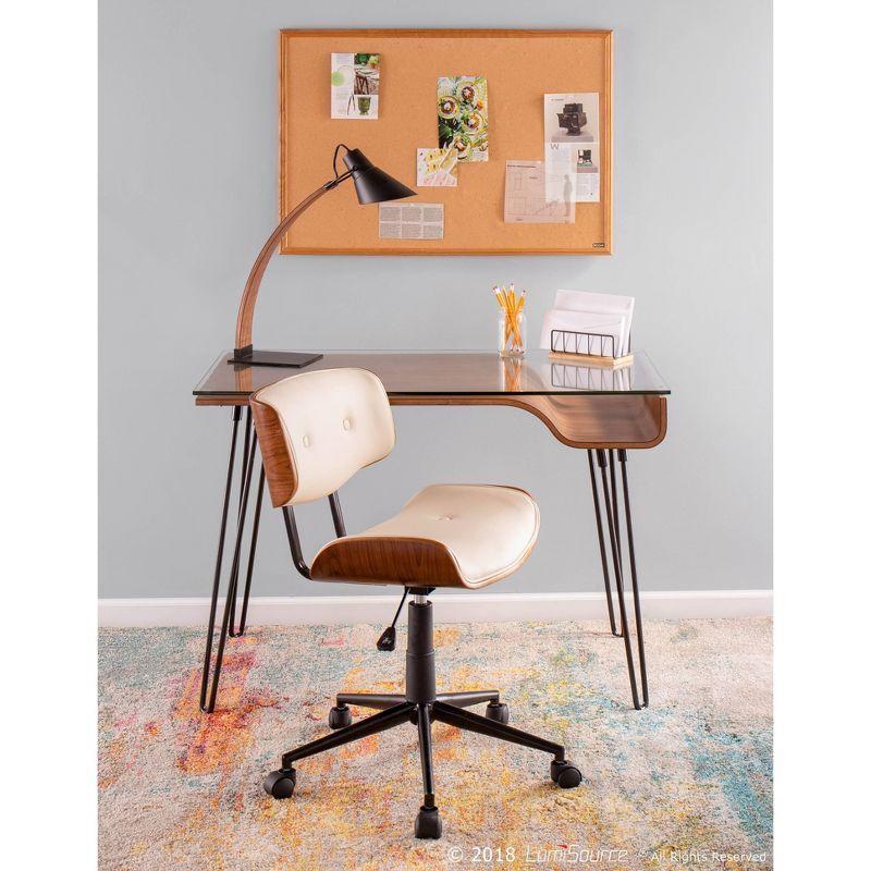 Lombardi Adjustable Swivel Desk Chair
