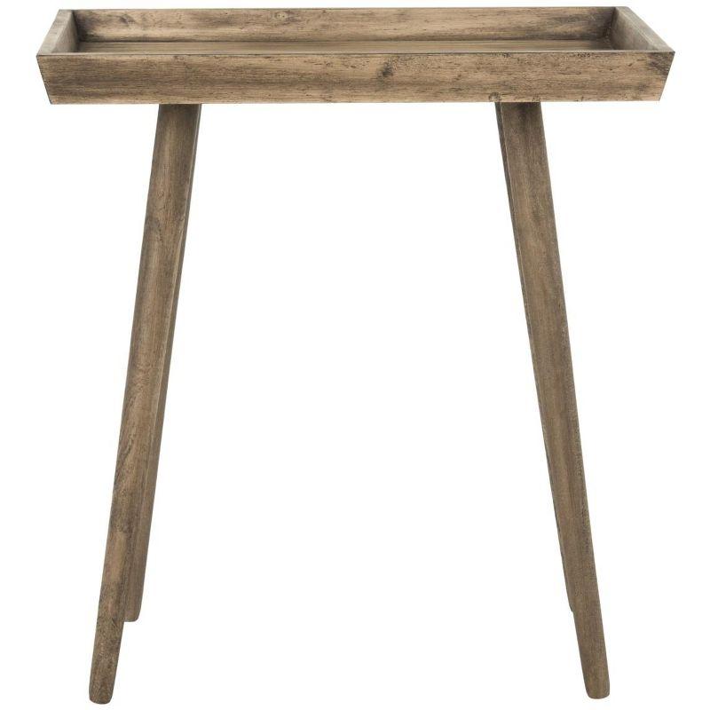 Nonie Tray Accent Table - ACC5701B - Light Brown - Safavieh