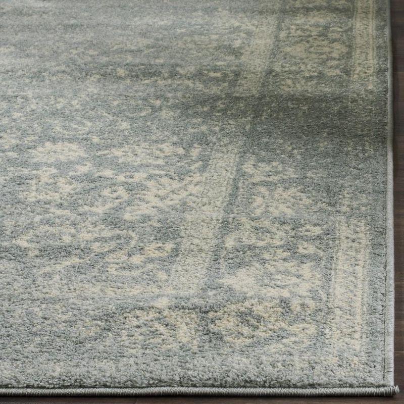Adirondack ADR109 Machine Made Indoor Runner - Slate/Ivory - 2'-1"x6' - Safavieh