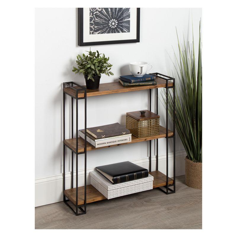 Burchill 3 Piece Pine Floating Shelf