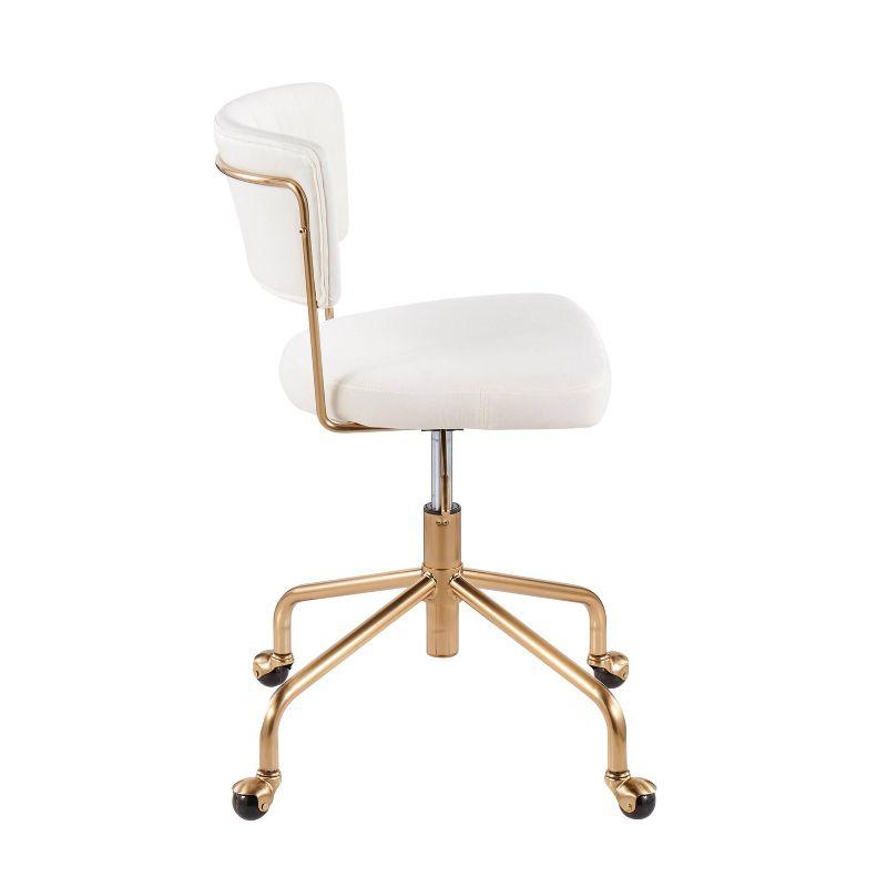 Emmy Gilded Desk Chair