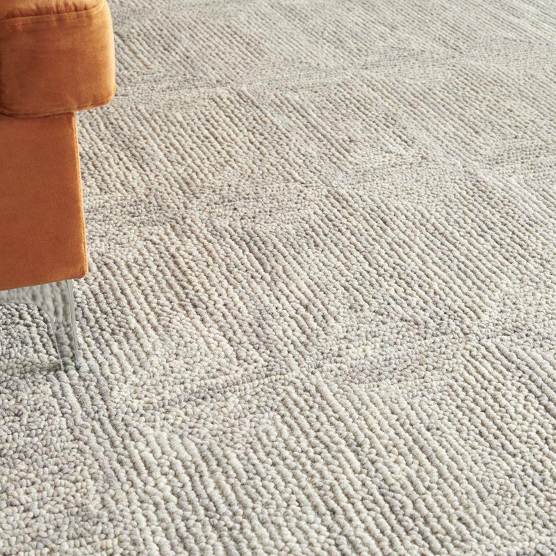 Nourison Vail Contemporary Indoor Area Rug Grey 8'3" x 11'6"
