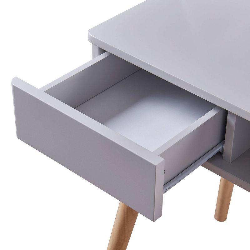 Creativo Wooden Writing Desk with Storage - Teamson Home