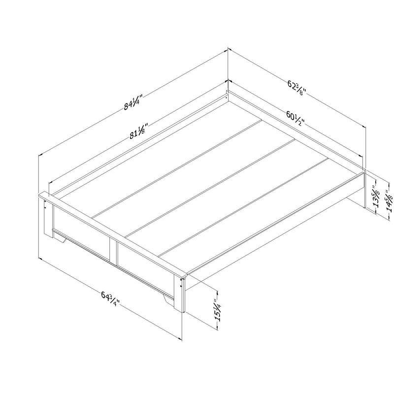 Versa Queen Platform Bed