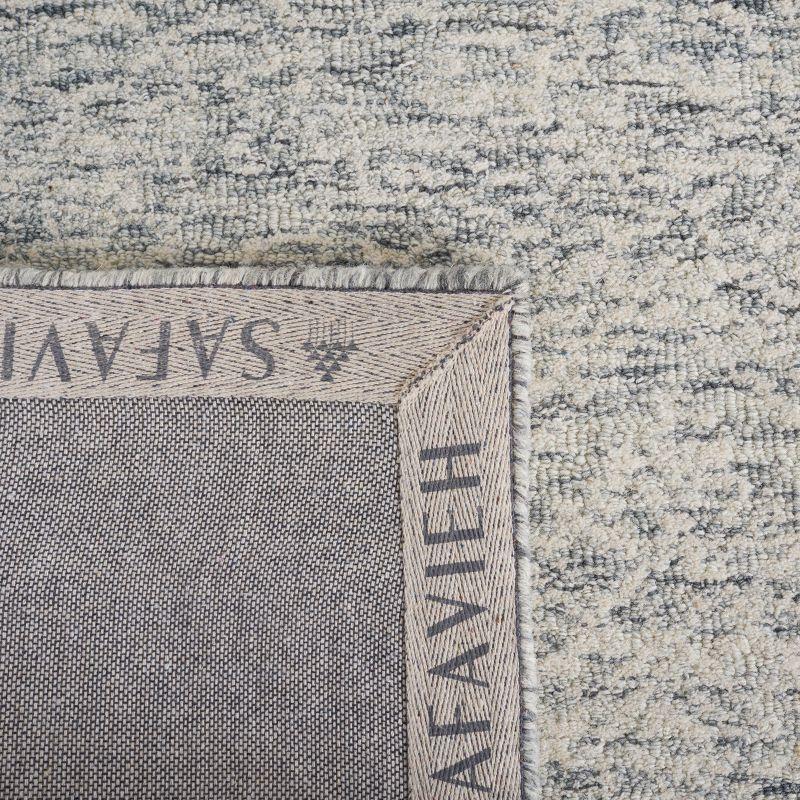 Metro MET998 Hand Tufted Indoor Area Rug - Dark Grey/Ivory - 4'x6' - Safavieh