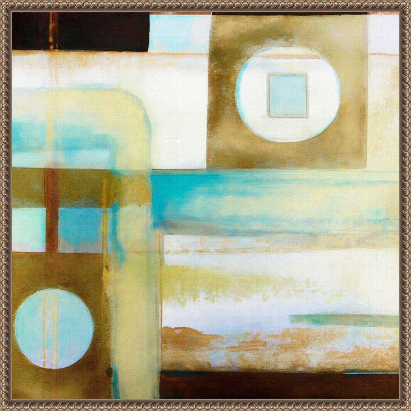 Amanti Art Artistic Mechanism II by Alonzo Saunders Framed Canvas Wall Art Print