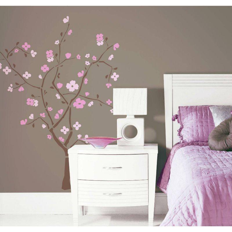 Plants & Flowers Non-Wall Damaging Wall Decal