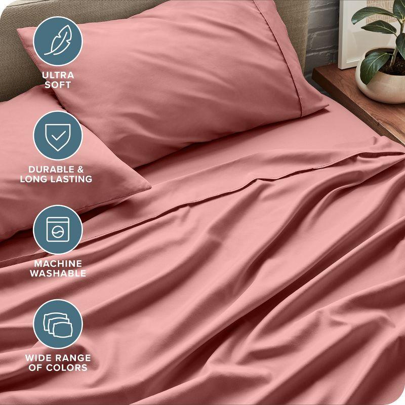 Bare Home Ultra-Soft Microfiber Sheet Set