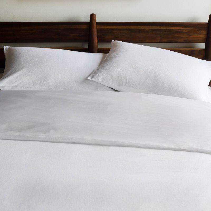 French Linen and Cotton Duvet Cover & Sham Set | BOKSER HOME