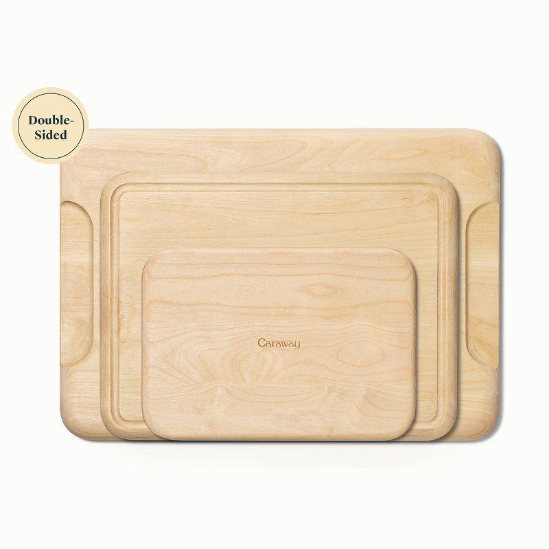 Caraway Birch Wood 4-Piece Cutting Board Set