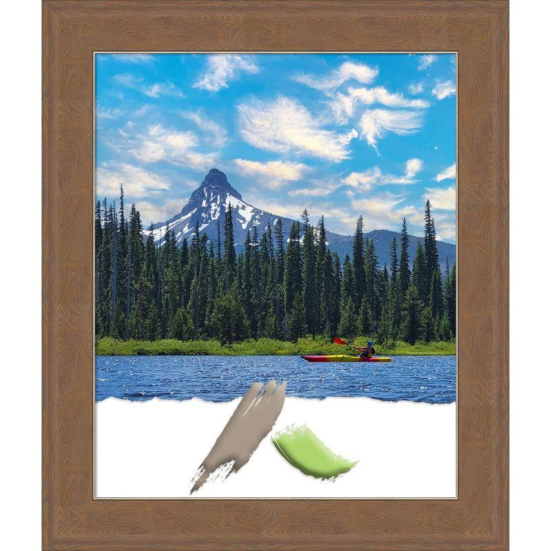 Alta Medium Brown Distressed Polystyrene Wall Picture Frame