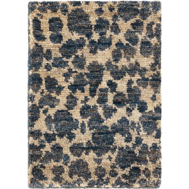 Stormi Indigo Hand Knotted Jute Rug