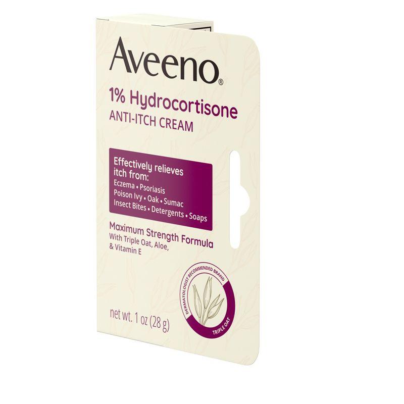 Aveeno Active Naturals Anti-itch Cream - 1oz