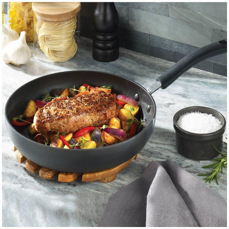 T-fal T-fal Ultimate Hard Anodized Aluminum Nonstick Saute Pan, 12 inch