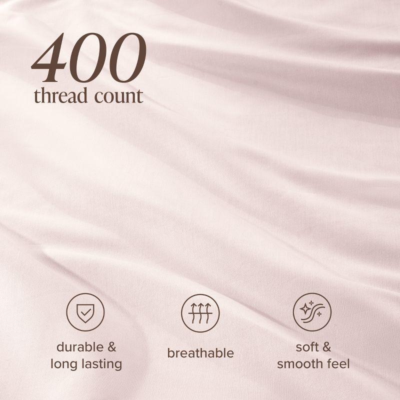 Bare Home 400 Thread Count Sateen Sheet Set