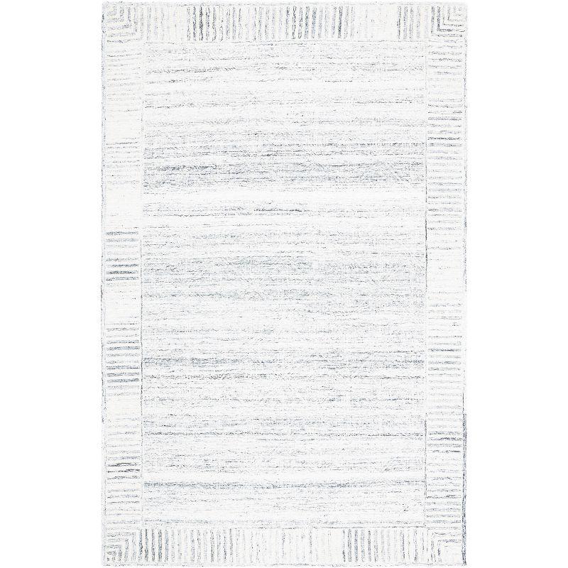 Roslyn ROS804 Hand Tufted Area Rug - Grey/Ivory - 5'x8' - Safavieh.