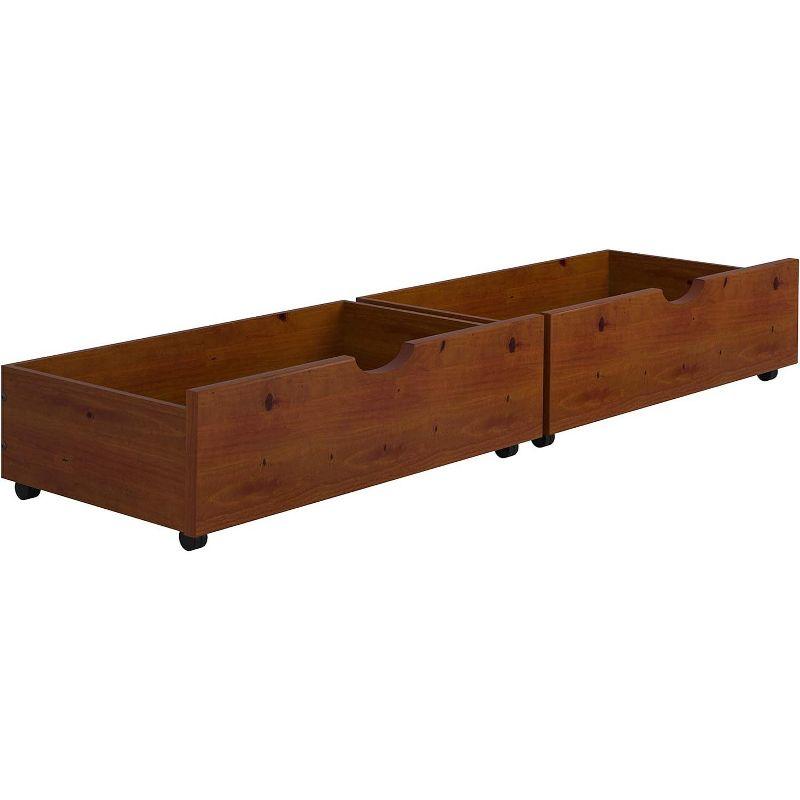 Donco DUAL UNDERBED DRAWERS ESPRESSO