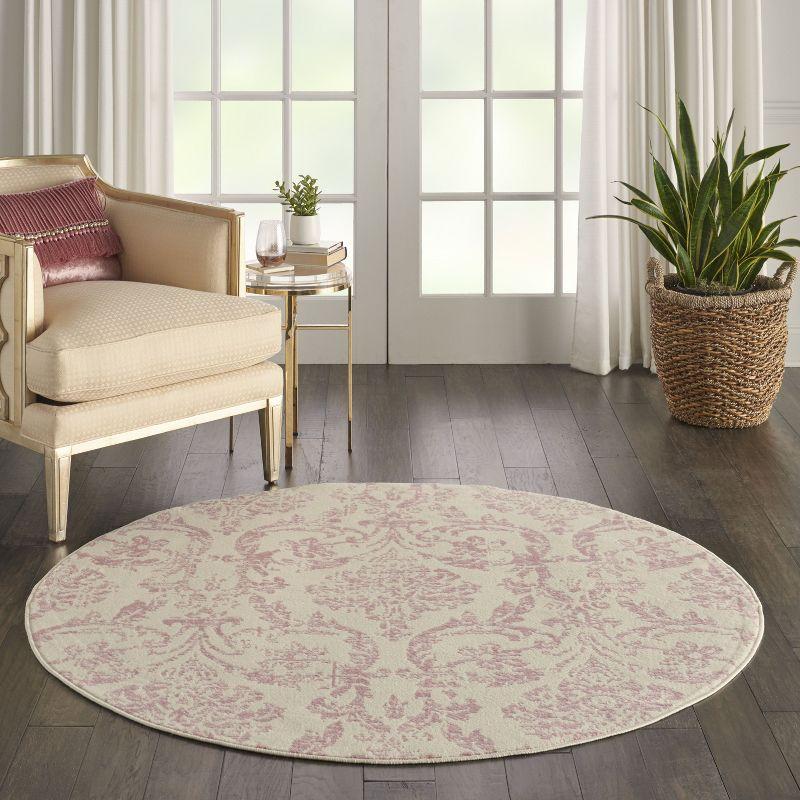 Nourison Jubilant Farmhouse Vintage Damask Area Rug