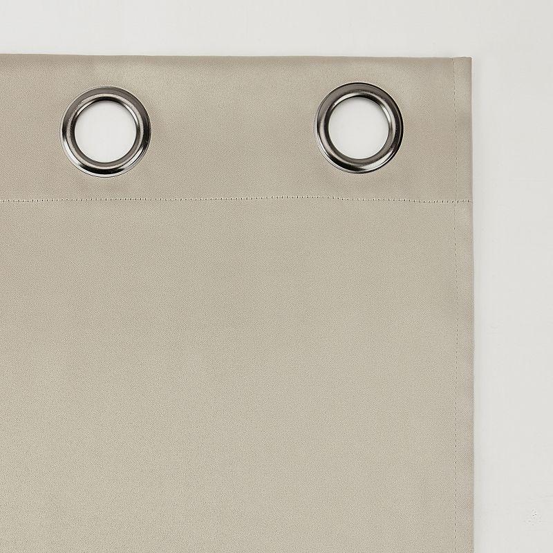 Sun Zero 100% Blackout Oslo Theater Grade Grommet Curtain Panel