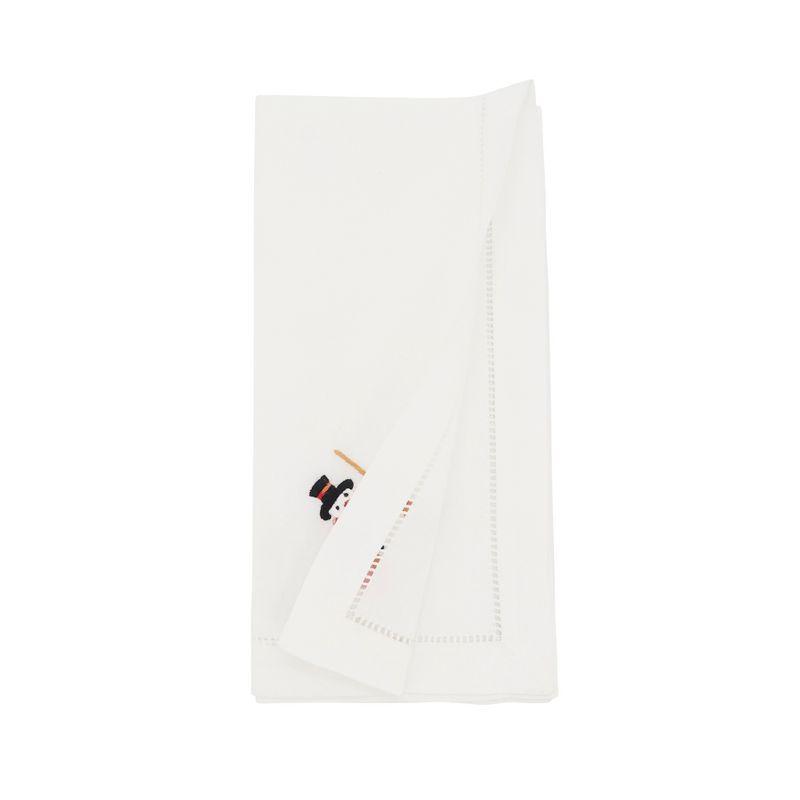 100% Cotton Embroidered Rectangle Napkin (Set of 6)