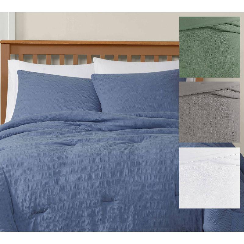 Truly Soft Truly Soft Crinkle Garment Wash Comforter Set