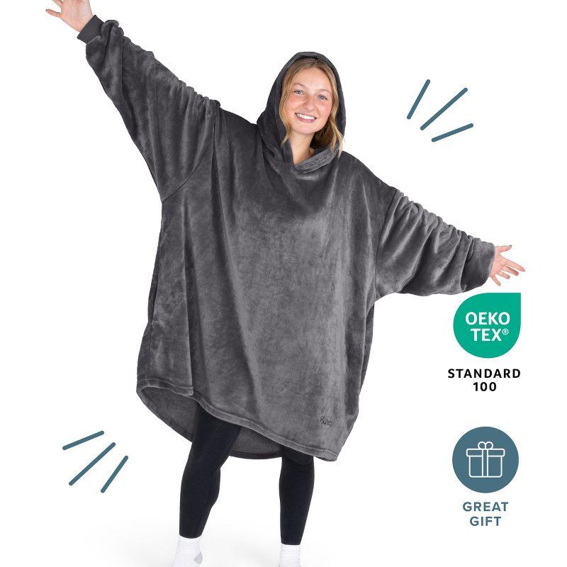 Bare Home Bare Homey B-Chill Microplush Wearable Blanket